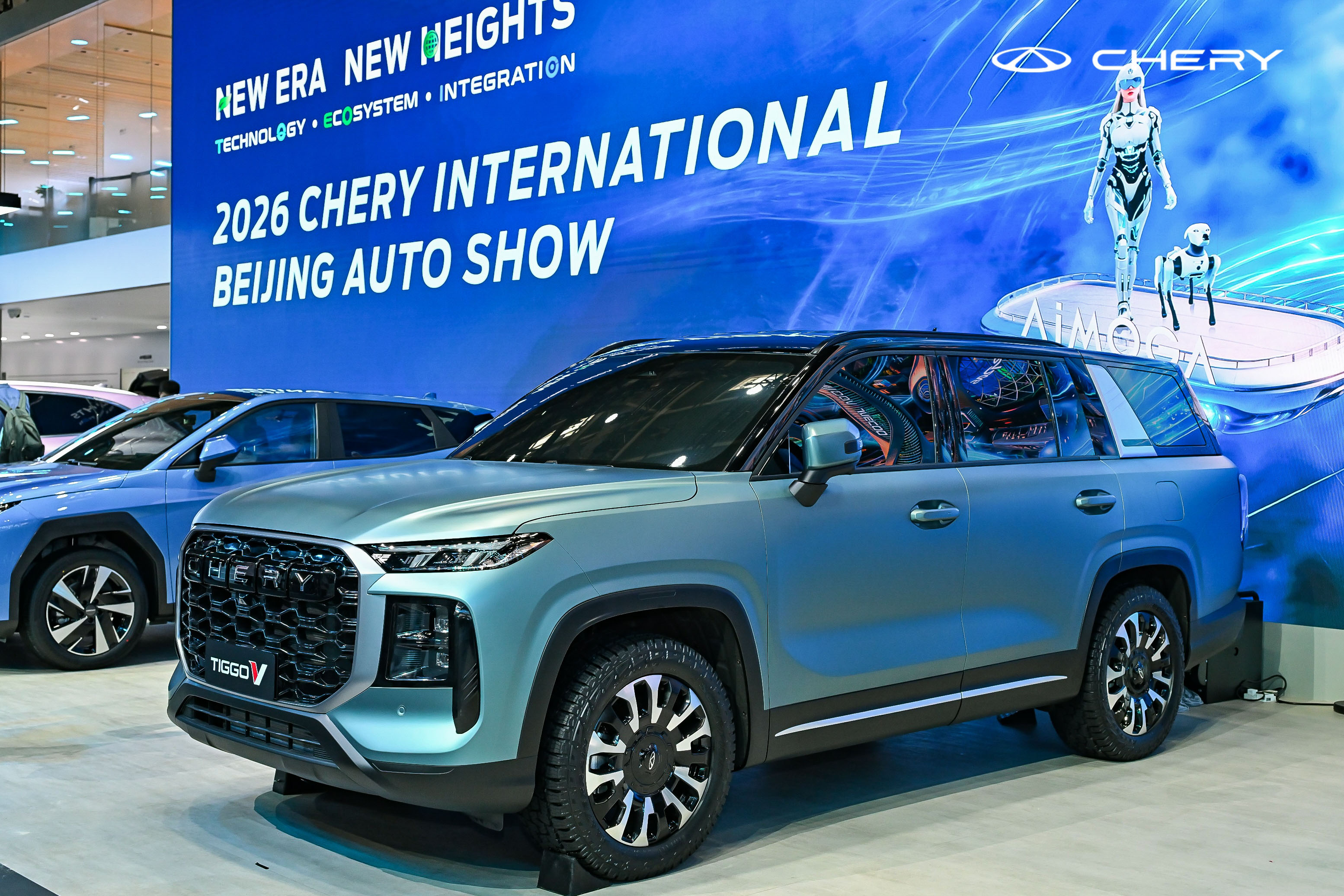 Ezber bozan Chery TIGGO V Pekin’de sahneye çıktı