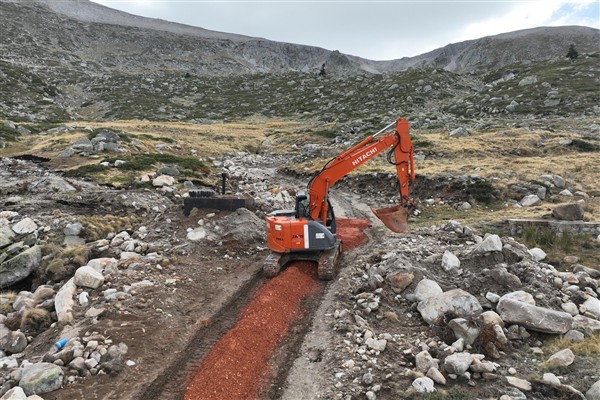 Uludağ’ın içme suyu hattı yenilendi