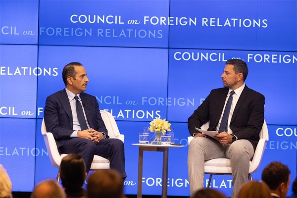 Al Sani, Gazze’deki arabuluculuk çabaları konulu oturuma katıldı