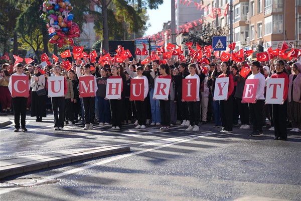 Çorlu’da 29 Ekim Cumhuriyet Bayramı kutlandı