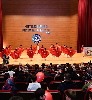 Kestel'de 23 Nisan kutlamaları