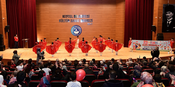 Kestel'de 23 Nisan kutlamaları