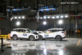 Chery TIGGO9, üç araçlı çarpışma testini başarıyla tamamladı