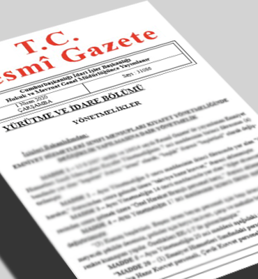 Resmi Gazete başlıkları