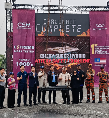 Chery CSH Malezya Güvenlik Challenge’ı büyük başarıyla tamamladı