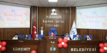 Edremit’te çocuk meclisi toplandı