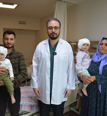 Şanlıurfa’da bebekler, biyonik kulakla sesleri duymaya başladı