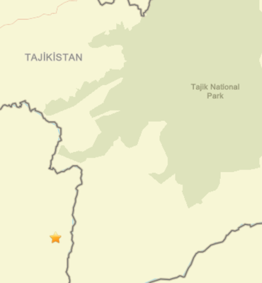 Tacikistan'da deprem