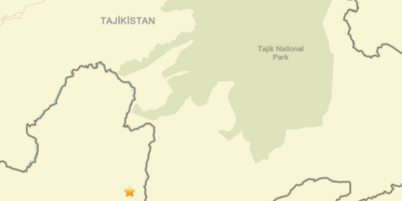 Tacikistan'da deprem