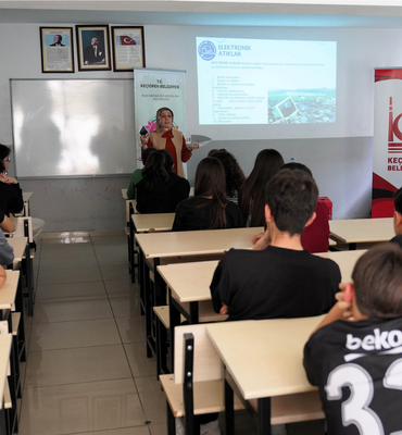 Keçiören’de öğrencilere çevre ve sıfır atık eğitimi verildi