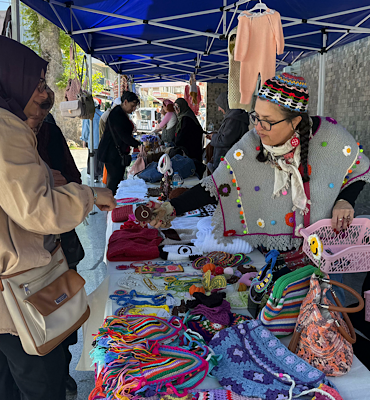 Gölcük’te 2. geleneksel örgü şöleni başladı