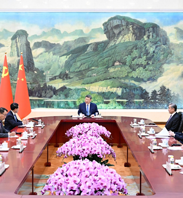 Xi, Laos Cumhurbaşkanı’nın özel elçisini kabul etti