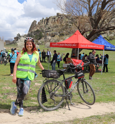 Eskişehir’de Tarihin İzinde Yazılıkaya Bisiklet Turu düzenlendi