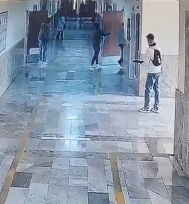 Siverek’teki okul saldırısı kameralara yansıdı
