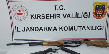 Kırşehir’de ruhsatsız silah operasyonu