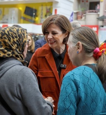 Başkan Ünlüce Hamamyolu’nda vatandaşlarla buluştu