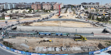 Konya’da Otogar Kavşağı ve Tramvay Hattı çalışmaları devam ediyor