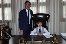 Tokat'ta 23 Nisan kapsamında temsili devir teslim gerçekleştirildi