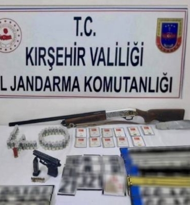 Kırşehir’de sahte plaka operasyonu