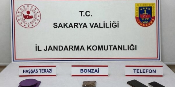 Sakarya’da uyuşturucu operasyonu