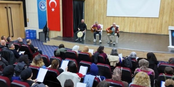 Kestel Belediyesi Türk Halk Müziği Korosu çalışmalarını sürdürüyor