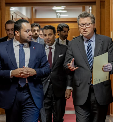 Katar ile Almanya arasında bölgesel gerilim diplomasisi görüşmesi