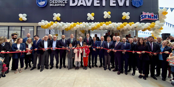 Derince’de Davet Evi ve Senin Kafen Genç hizmete açıldı