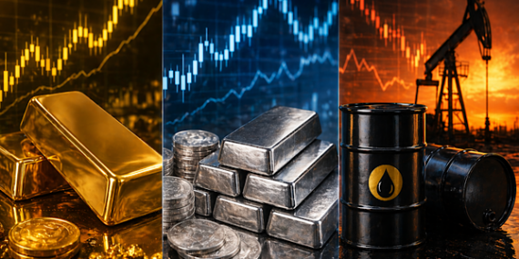 Altın, gümüş ve petrolde kritik seviyeler