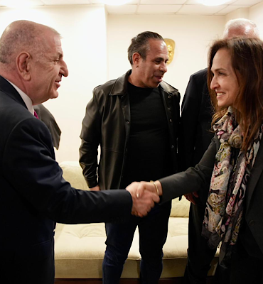 Özdağ, Başkan Ünsal ile görüştü