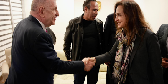 Özdağ, Başkan Ünsal ile görüştü