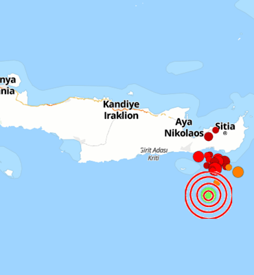 Yunanistan’da deprem
