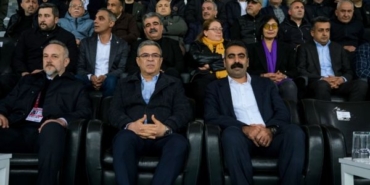 Eşbaşkanlar, Amedspor’u tribünden takip etti