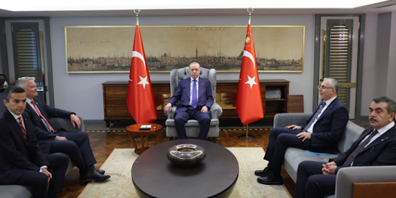 Cumhurbaşkanı Erdoğan, OECD Genel Sekreteri Cormann ile bir araya geldi