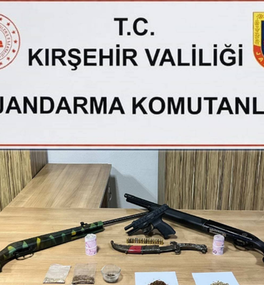 Kırşehir’de uyuşturucu operasyonu