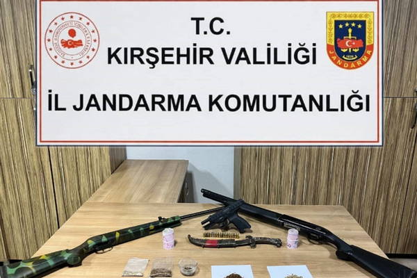 Kırşehir’de uyuşturucu operasyonu