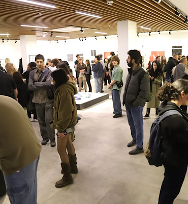 Eskişehir’de “Spatium" sergisi Sanat Sokağı'nda açıldı