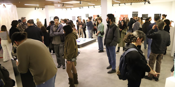 Eskişehir’de “Spatium" sergisi Sanat Sokağı'nda açıldı