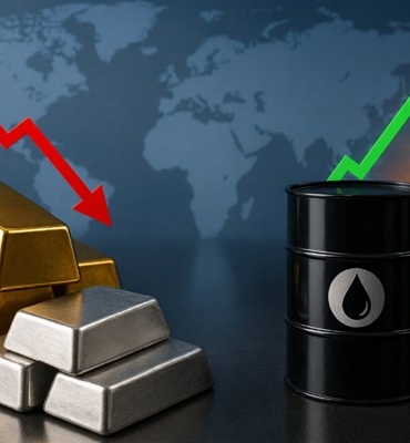 Altın ve gümüş gerilerken enerji fiyatları yükseldi