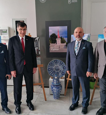 Başkan Kahveci, Kütahya Sergisi'ni ziyaret etti