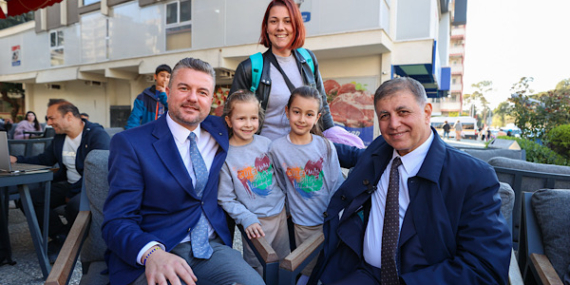 Başkan Tugay ve Başkan Duman, yol yenileme çalışmalarını yerinde inceledi