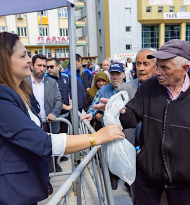 Afyon’da 420 bin adet fide vatandaşlara dağıtıldı
