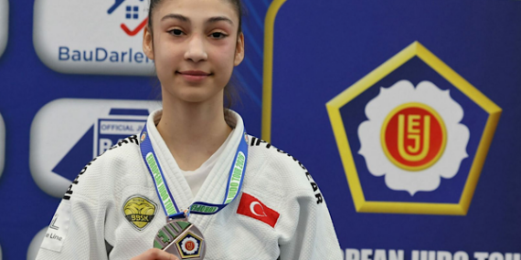 Konyalı Judocu Havva Sena Tokmak Avrupa Kupası’nda Bronz madalya kazandı