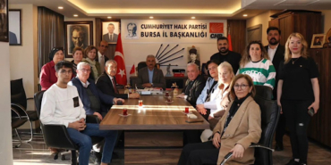 Karalar, CHP Bursa İl Başkanlığı’nı ziyaret etti