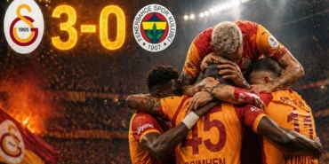 Galatasaray derbide farklı kazandı: 3-0