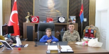 Erzin’de jandarma makamı çocuklara devredildi