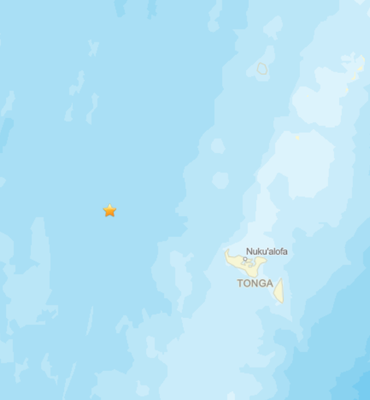Tonga'da deprem