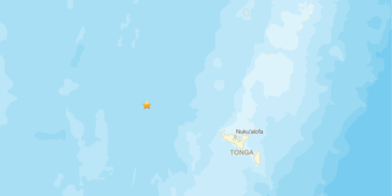 Tonga'da deprem
