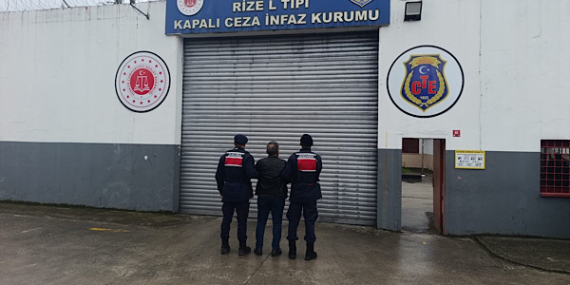 Rize’de aranan şahısların yakalanmasına yönelik operasyonlar düzenlendi