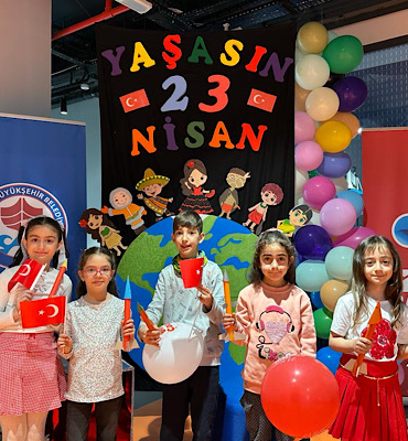 Özdemir Bayraktar Bilim Merkezi’nde 23 Nisan etkinlikleri düzenlendi
