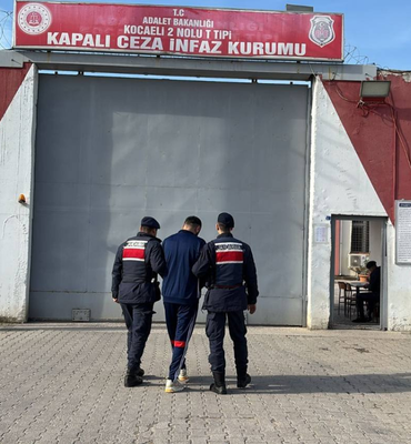 Kocaeli’de 22 yıl 6 ay hapis cezası bulunan şahıs yakalandı